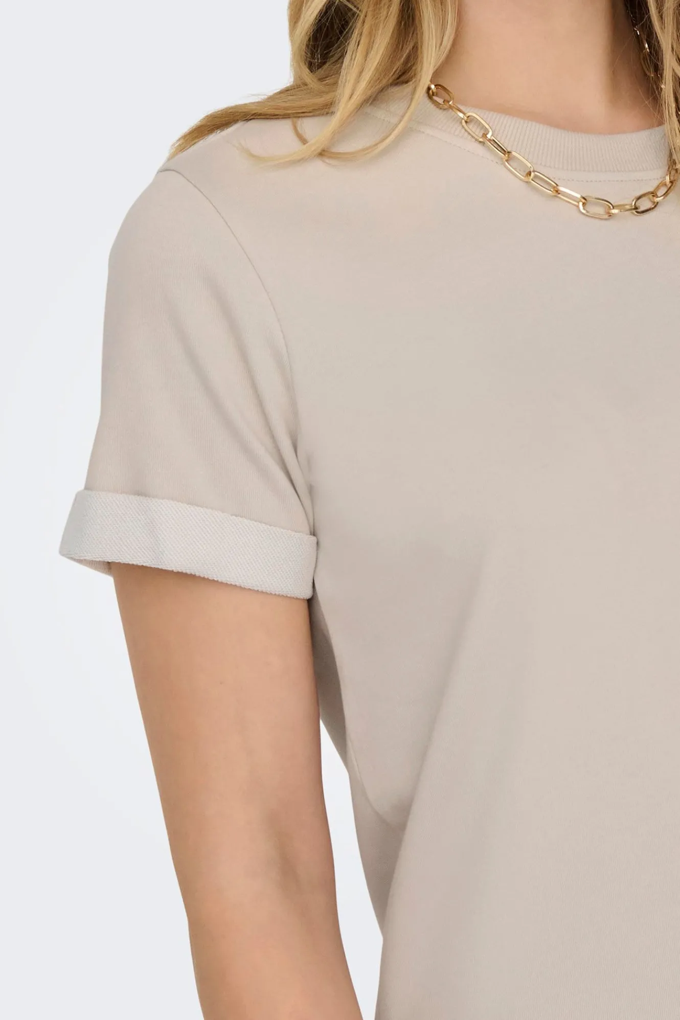 JDY Vestido de manga corta y cuello redondo^Mujer Vestidos Y Monos