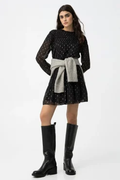 Tiffosi Vestido Drapead con Volantes^Mujer Vestidos Y Monos