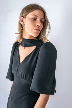 Cul Sac Vestido escote pico^Mujer Vestidos Y Monos|Ropa