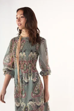 Slowlove Vestido estampado gomas^Mujer Vestidos Y Monos