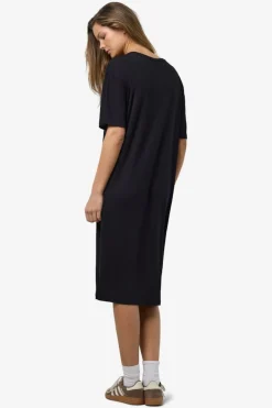 Noisy May Vestido estilo camiseta midi de manga corta^Mujer Vestidos Y Monos