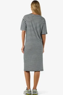 Noisy May Vestido estilo camiseta midi de manga corta^Mujer Vestidos Y Monos