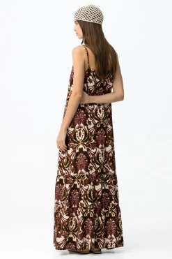 Tiffosi Vestido largo boho^Mujer Vestidos Y Monos