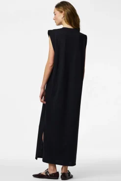 Pieces Vestido largo de algod&oacute;n^Mujer Vestidos Y Monos