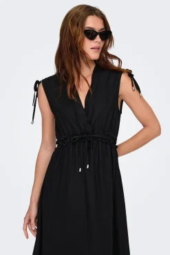 Only Vestido largo de lino^Mujer Lino