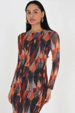 Brave Soul Vestido largo de malla^Mujer Vestidos Y Monos