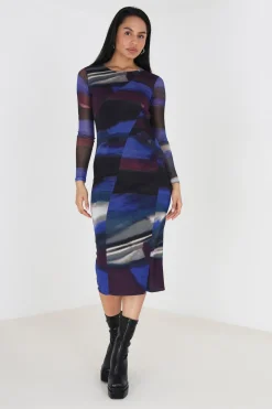 Brave Soul Vestido largo de malla^Mujer Vestidos Y Monos