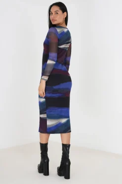 Brave Soul Vestido largo de malla^Mujer Vestidos Y Monos