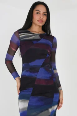 Brave Soul Vestido largo de malla^Mujer Vestidos Y Monos