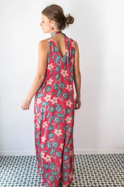 Cul Sac Vestido largo escote pico^Mujer Vestidos Y Monos