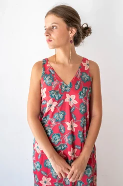 Cul Sac Vestido largo escote pico^Mujer Vestidos Y Monos