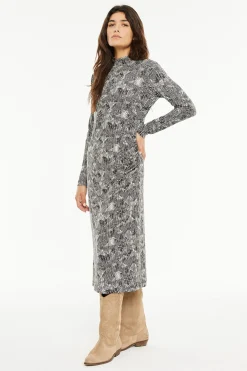 System Action Vestido largo estampado^Mujer Vestidos Y Monos