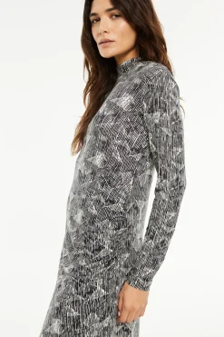 System Action Vestido largo estampado^Mujer Vestidos Y Monos