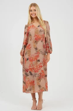 Brave Soul Vestido largo estampado^Mujer Vestidos Y Monos