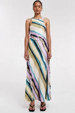 Topshop Vestido largo estampado^Mujer Vestidos Y Monos