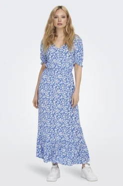 Only Vestido largo manga corta^Mujer Vestidos Y Monos