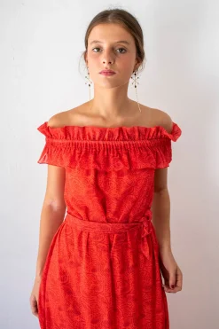 Cul Sac Vestido largo midi^Mujer Vestidos Y Monos