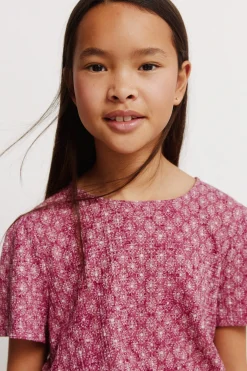 Springfield Kids Vestido manga corta IKAT ni&ntilde;a^Niños Vestidos Y Monos