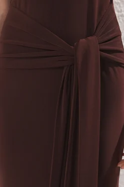 Trendyol Vestido maxi ajustado^Mujer Vestidos Y Monos