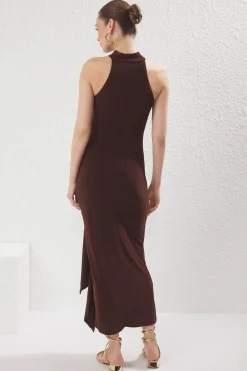 Trendyol Vestido maxi ajustado^Mujer Vestidos Y Monos