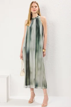 Trendyol Vestido maxi flu&iacute;do^Mujer Vestidos Y Monos