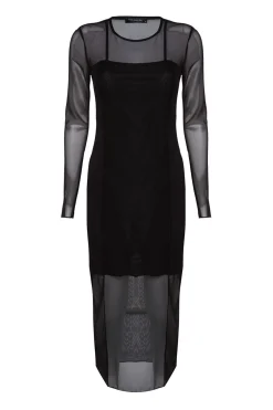 Trendyol Vestido midi ajustado^Mujer Vestidos Y Monos