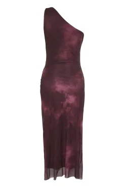 Trendyol Vestido midi asim&eacute;trico^Mujer Vestidos Y Monos