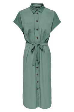 Only Vestido midi camisero^Mujer Vestidos Y Monos