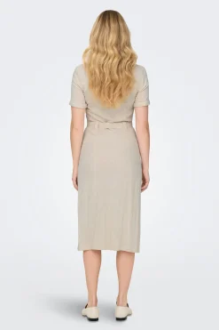 Only Vestido midi camisero^Mujer Vestidos Y Monos