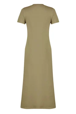 Trendyol Vestido midi de manga corta^Mujer Vestidos Y Monos