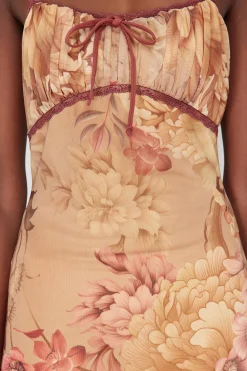 Trendyol Vestido midi detalle lazo^Mujer Vestidos Y Monos