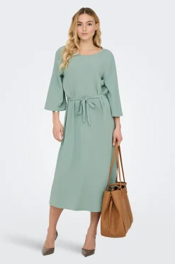 JDY Vestido midi manga 3/4^Mujer Vestidos Y Monos