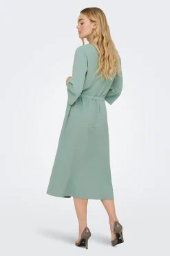 JDY Vestido midi manga 3/4^Mujer Vestidos Y Monos