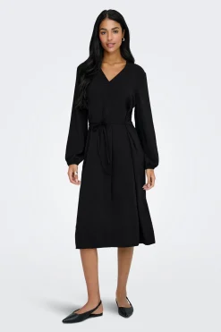 JDY Vestido midi manga larga^Mujer Vestidos Y Monos