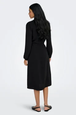 JDY Vestido midi manga larga^Mujer Vestidos Y Monos