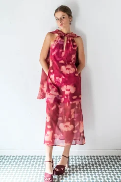 Cul Sac Vestido midi recto^Mujer Vestidos Y Monos