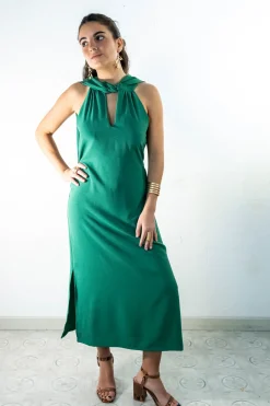 Cul Sac Vestido midi recto^Mujer Vestidos Y Monos