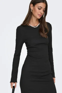 JDY Vestido midi textura^Mujer Vestidos Y Monos