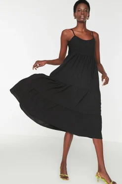 Trendyol Vestido midi tirantes^Mujer Vestidos Y Monos