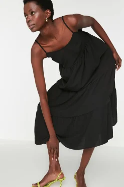 Trendyol Vestido midi tirantes^Mujer Vestidos Y Monos