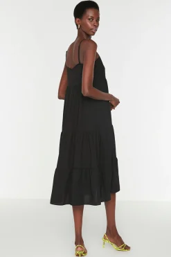 Trendyol Vestido midi tirantes^Mujer Vestidos Y Monos