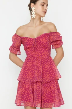 Trendyol Vestido mini con escote^Mujer Vestidos Y Monos