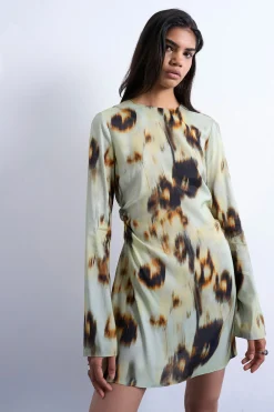 Topshop Vestido mini de viscosa^Mujer Vestidos Y Monos