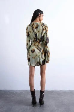 Topshop Vestido mini de viscosa^Mujer Vestidos Y Monos