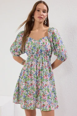 Trendyol Vestido mini lazo^Mujer Vestidos Y Monos