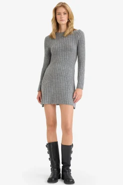 DeFacto Vestido mini manga larga^Mujer Vestidos Y Monos