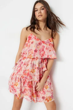 Trendyol Vestido mini volantes^Mujer Vestidos Y Monos