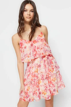 Trendyol Vestido mini volantes^Mujer Vestidos Y Monos