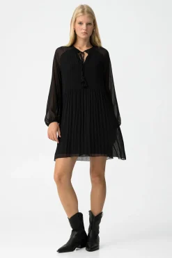 Tiffosi Vestido Plisado con Cord&oacute;n^Mujer Vestidos Y Monos