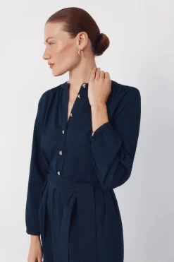 Cortefiel Vestido popel&iacute;n^Mujer Vestidos Y Monos